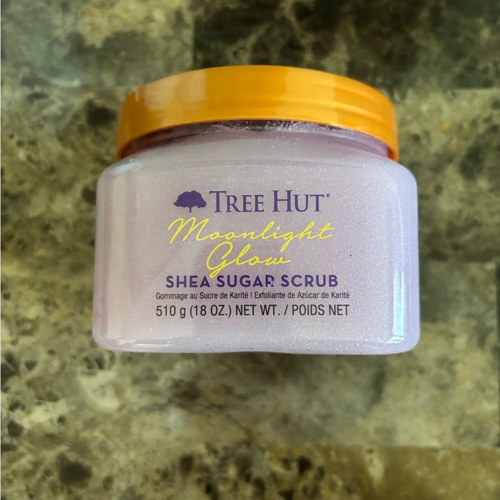 Tree Hut Moonlight Glow Shea Sugar Scrub 18 oz Bodycare Beauty Bath & Body New